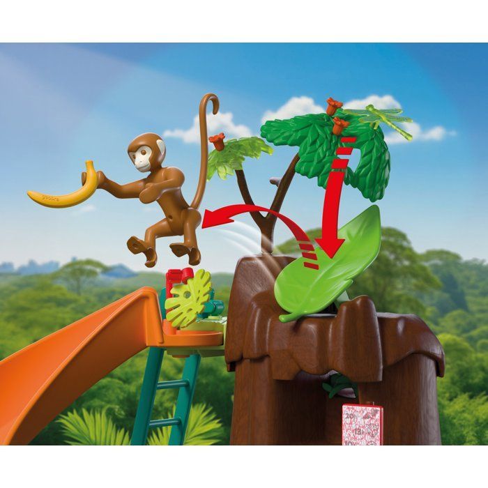 Playmobil 72071 Zoológico: En el corazón de la selva