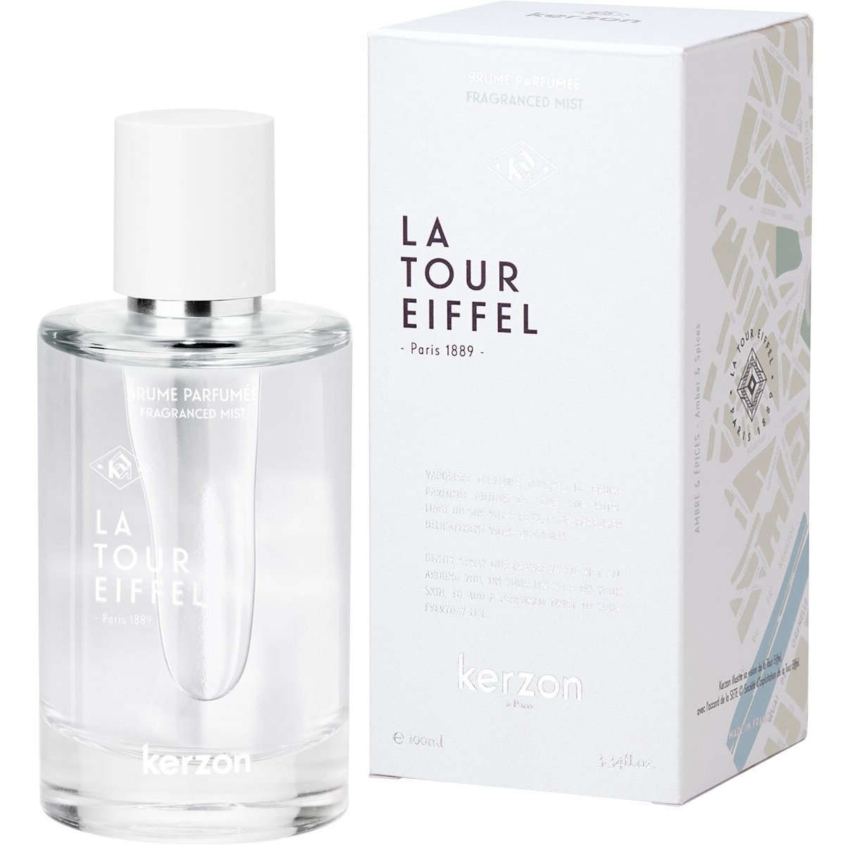 Kerzon Eifeļa torņa tualetes ūdens - 100 ml