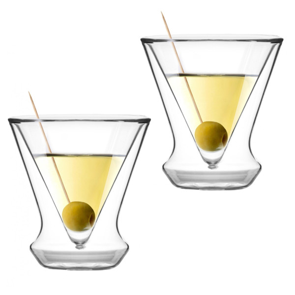 2 Kieliszki Do Martini Z Podwójną Ścianką Soho 155 ml