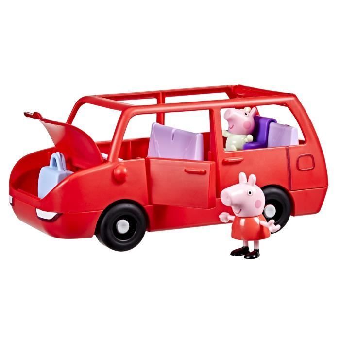 Peppa Pig – Das große Familienauto, Spielset mit Fahrzeug und 2 Figuren, ab 3 Jahren