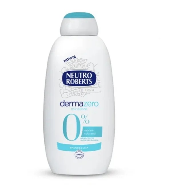 Neutro Roberts Dermazero Micellaire Douchegel 600 ml zonder zeep en kleurstoffen