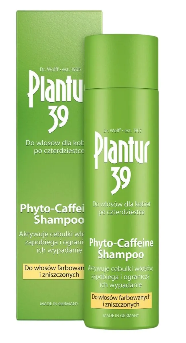 Plantur 39 Caffeine Shampoo Color Szampon do włosów