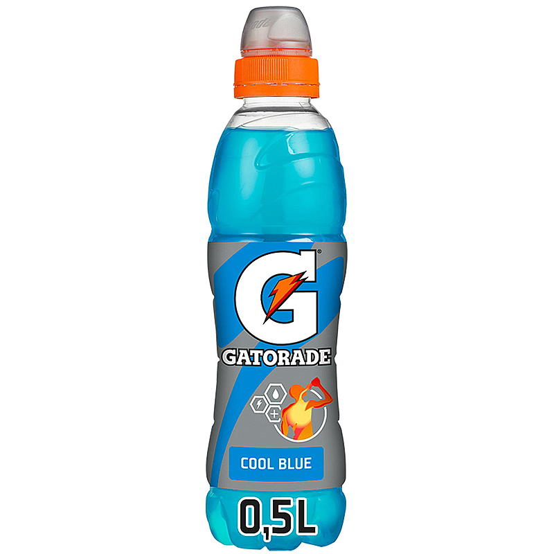 Ringnes Gatorade 0,50 l, Azul frío