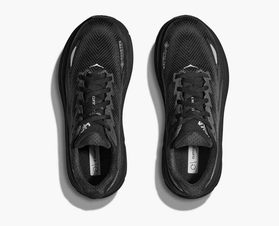 HOKA Clifton 9 GORE-TEX Svart/Svart