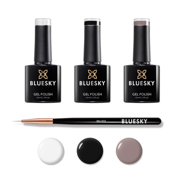 Kit de decoración de uñas Bluesky - Leopardo (10 ml)
