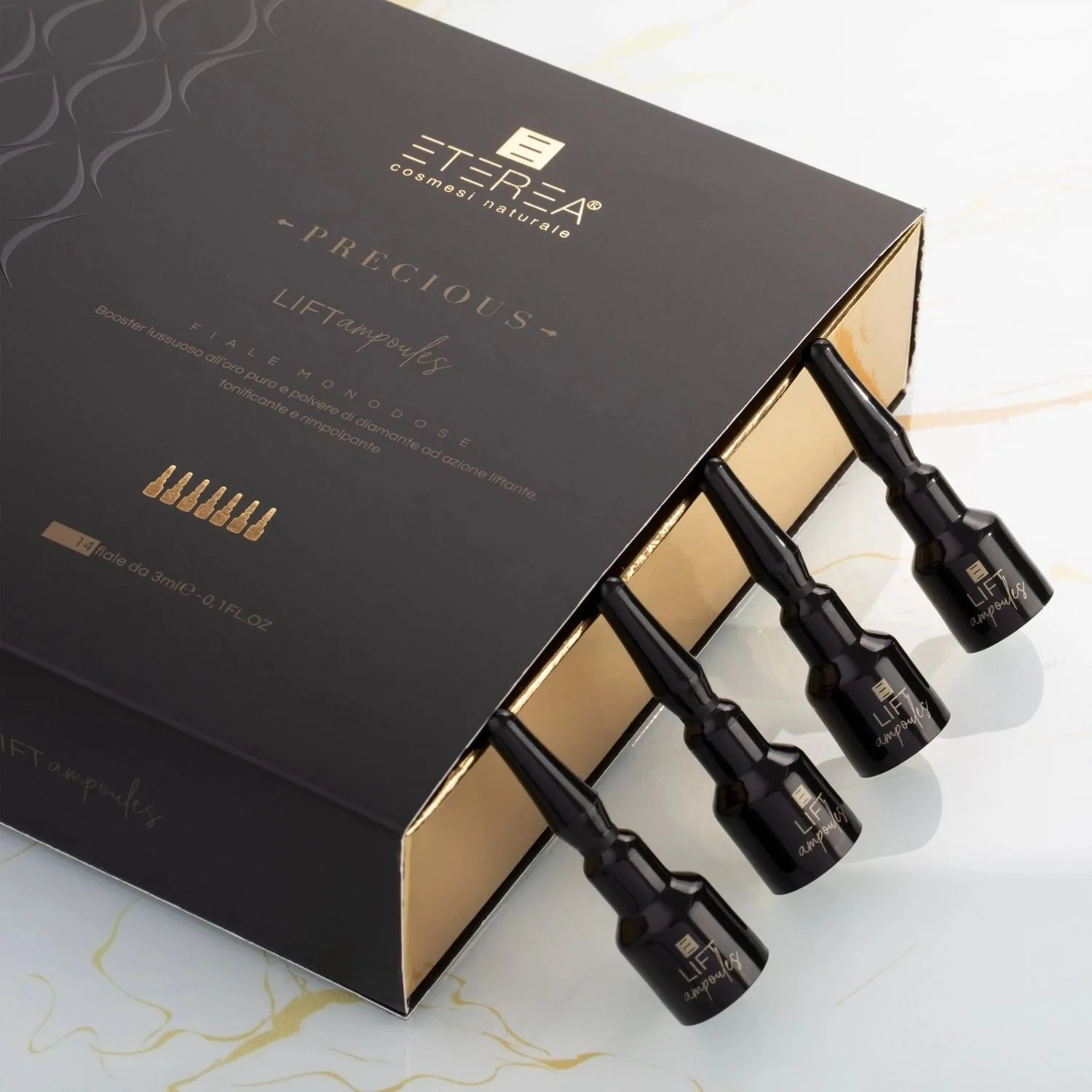 Precious Lift Ampoules - Fiale viso lifting, Siero viso lifting