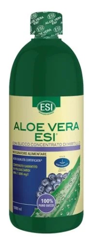 ESI Esi Aloë Vera Bosbes 1000 ml Reinigende en spijsverteringsbevorderende werking