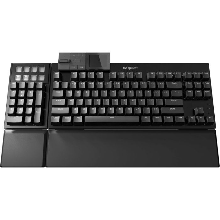 Clavier mécanique gamer - Silent Linear - BE QUIET! - Dark Mount - FR ISO - ARGB