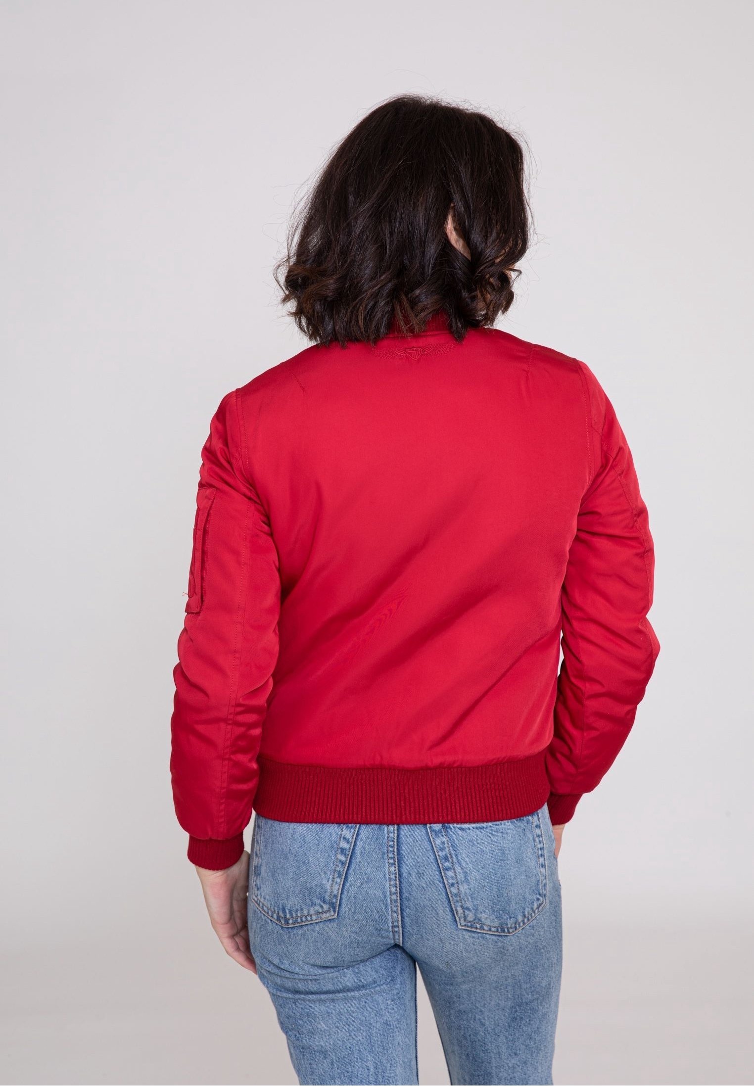 Blouson bomber - rouge