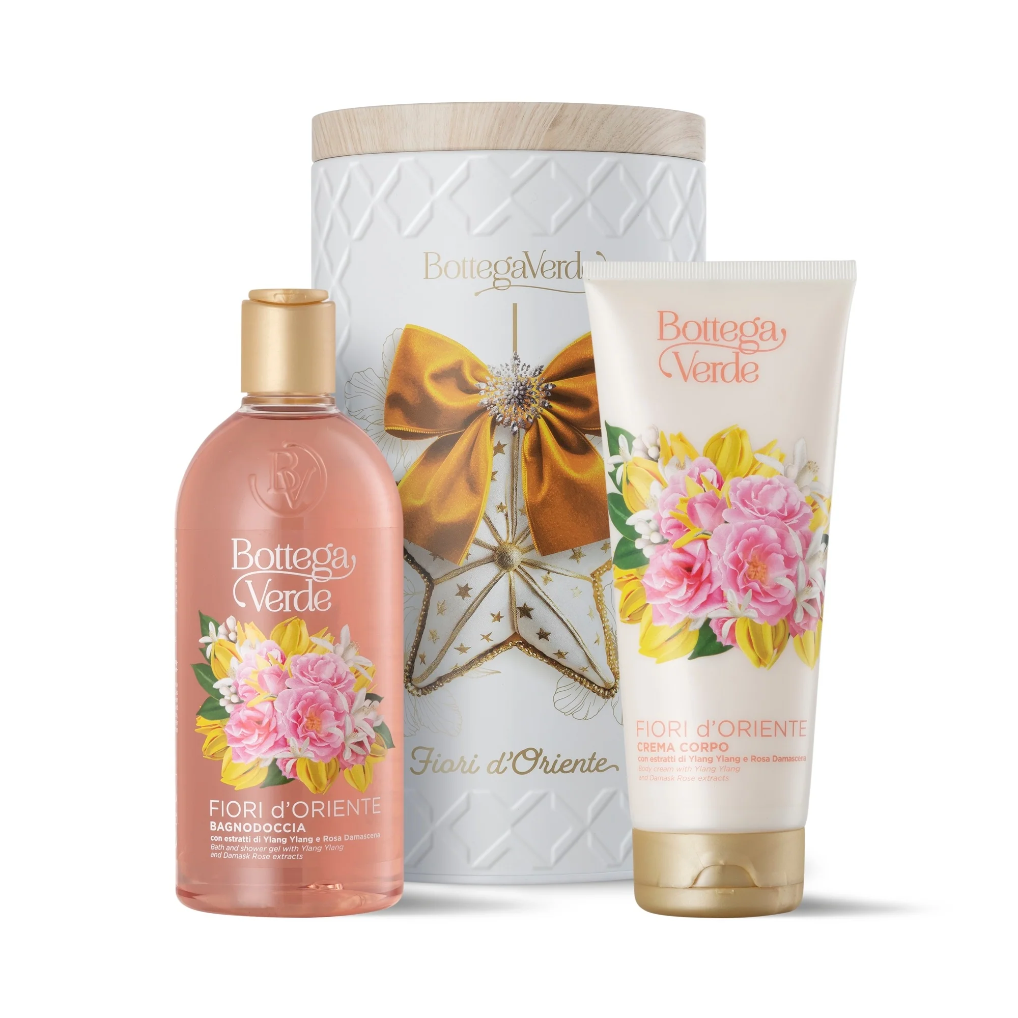 Holiday Collection Xmas Box Fiori D'Oriente - Cofanetti Viso e Corpo, Bagno e Doccia, Crema Corpo