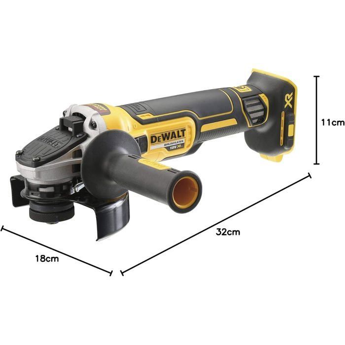 Meuleuse 18V XR Li-Ion Ø125mm (machine seule) - DEWALT DCG405N