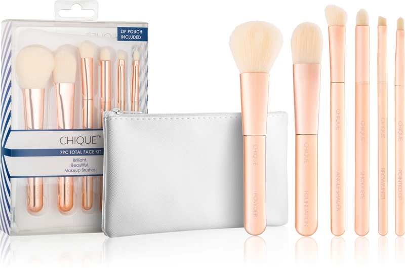 Royal and Langnickel Chique Rose Gold Face and Eye Brush Set