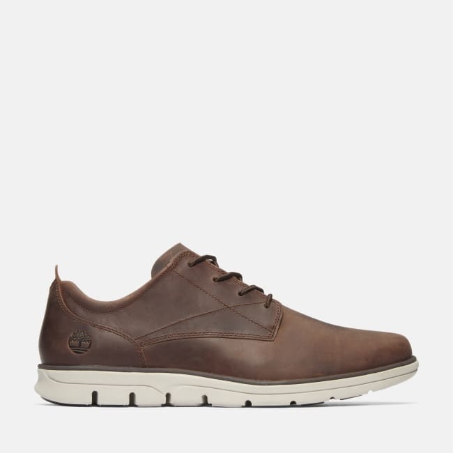 Scarpa Oxford in Pelle Bradstreet da Uomo in                marrone