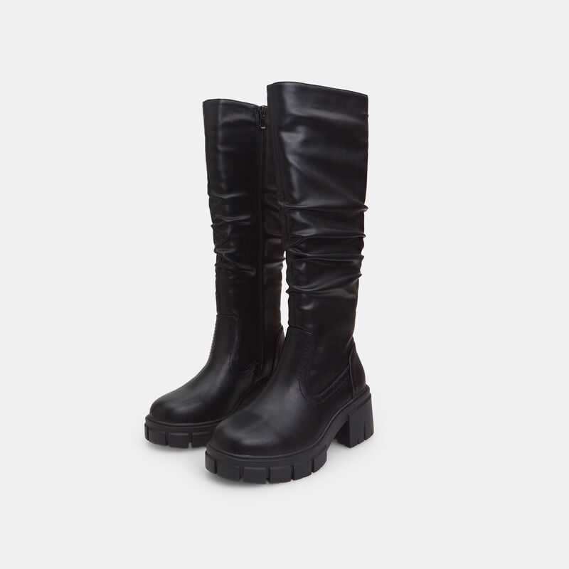 Buty damskie z podeszwą gąsienicową