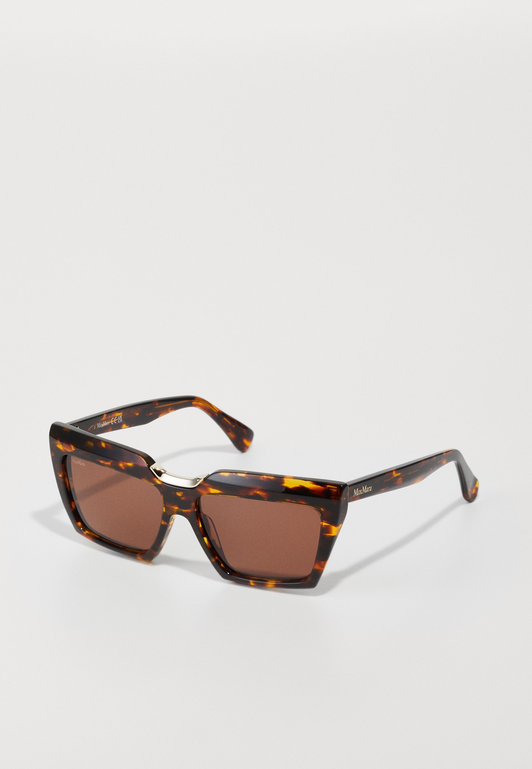 Max Mara SPARK - Zonnebril - donker havana/bruin