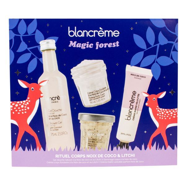 BLANCREME Magic Forest, tělová rutina, Coco Litchee