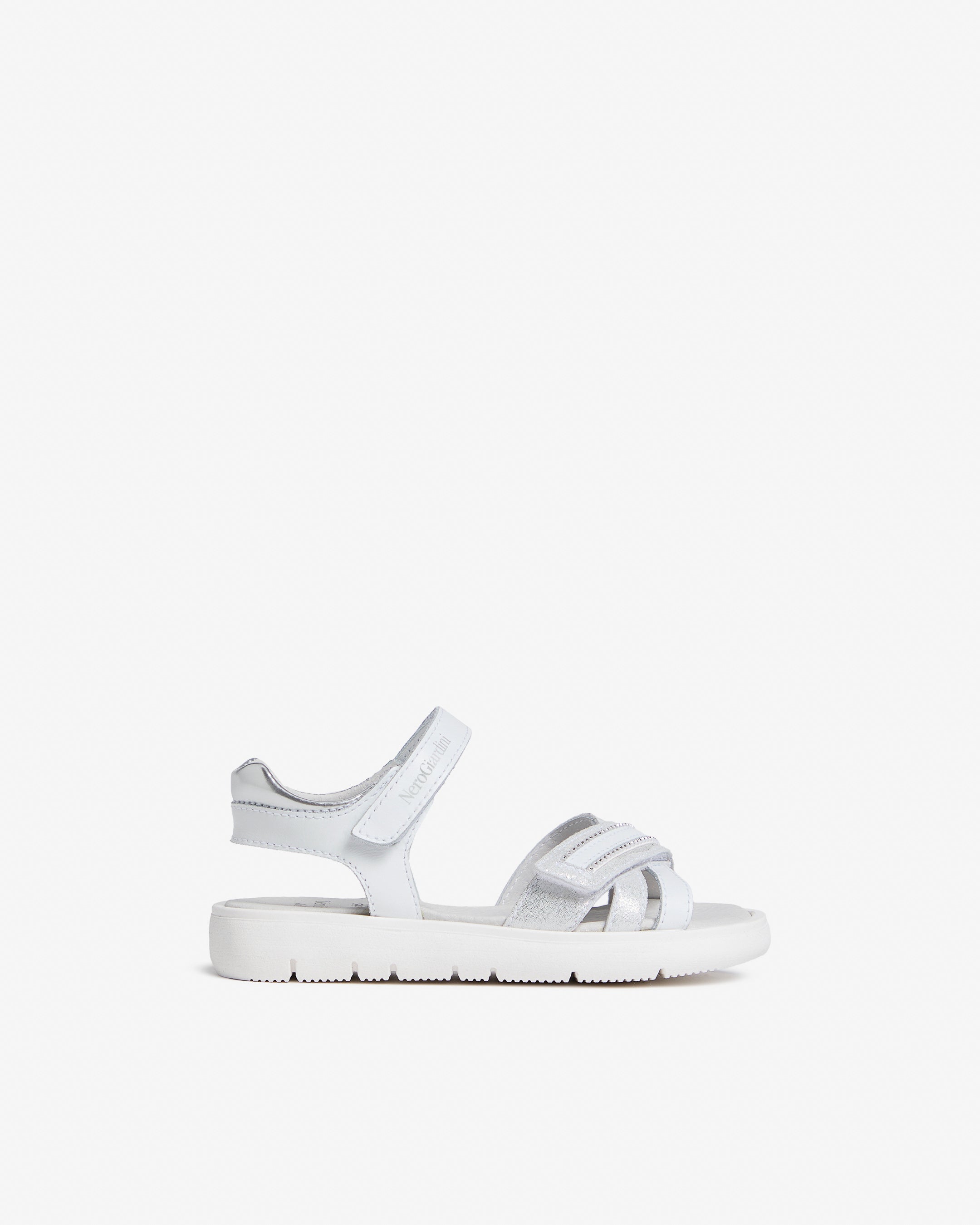  Sandalen für junge Mädchen aus Leder und technischen Materialien
