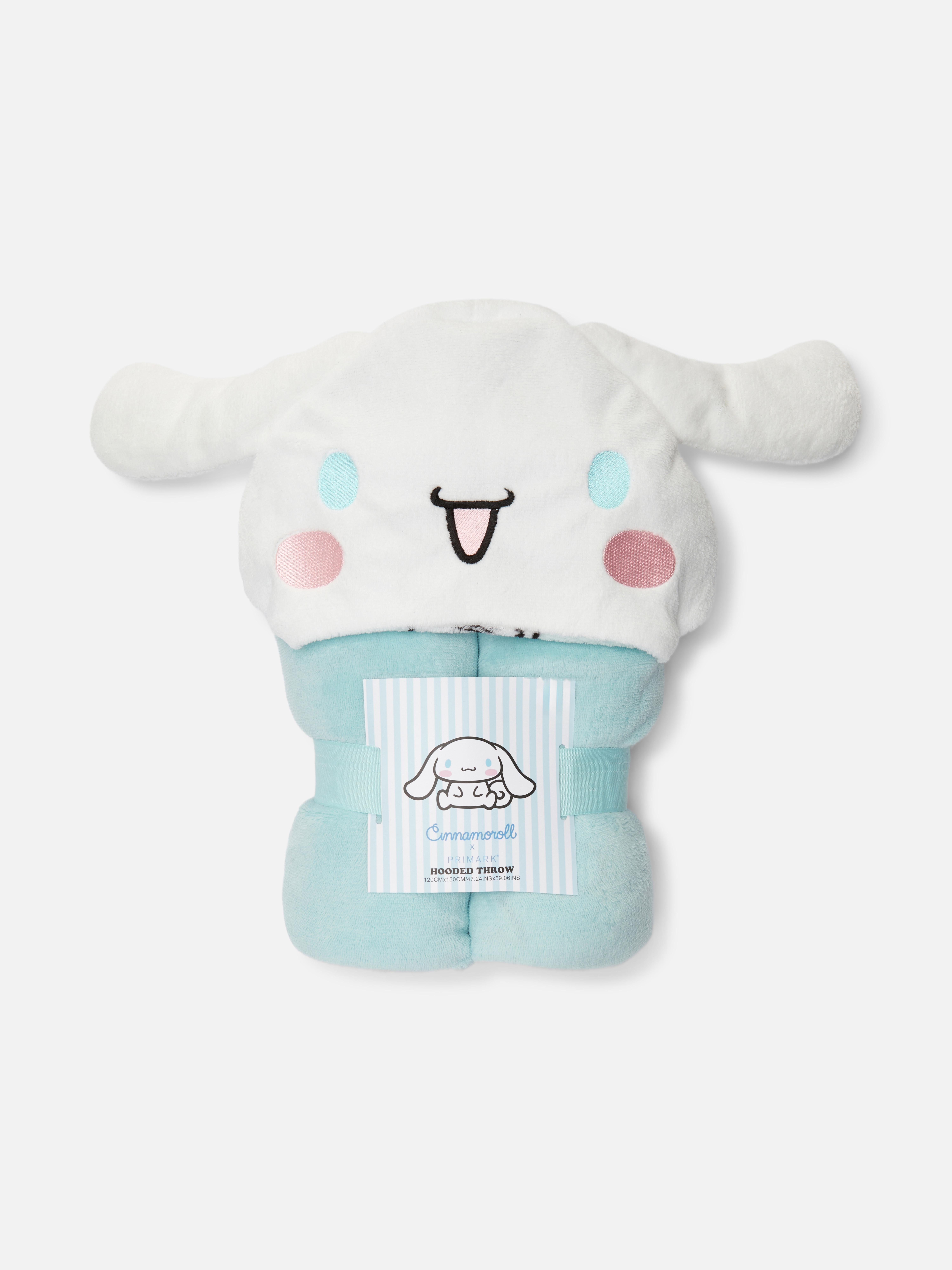 Pătură cu glugă Hello Kitty Cinnamoroll O pătură cu glugă cu un design Cinnamoroll