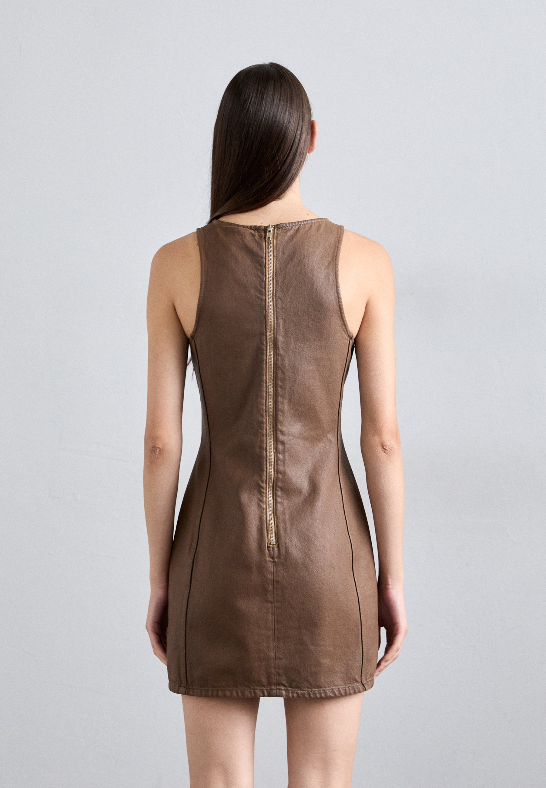 Robe enduite Won Hundred - Robe en jean - kangourou