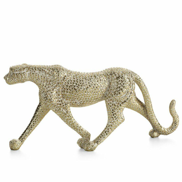 Figurka Elvin 32x7x15 pantera złota