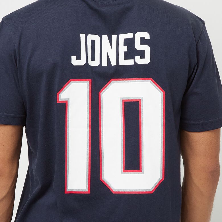 Maglietta grafica dei New England Patriots Jones 10