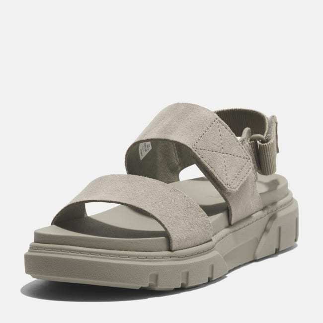 Sandalo a Doppia Fascia Greyfield da Donna in                beige