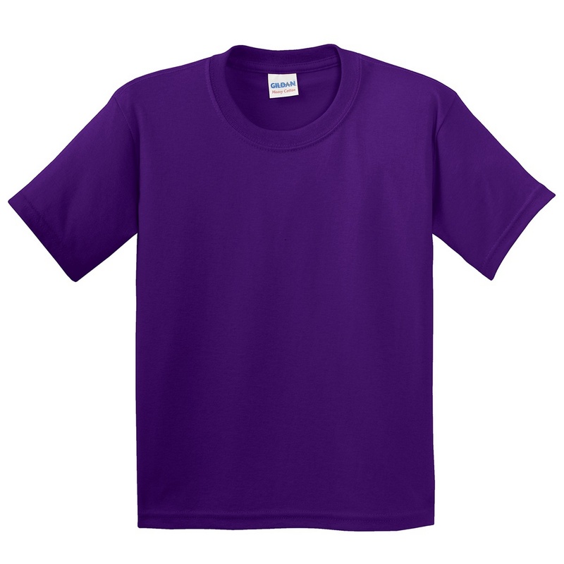 Gildan Basic T-shirt met korte mouwen en dik katoen