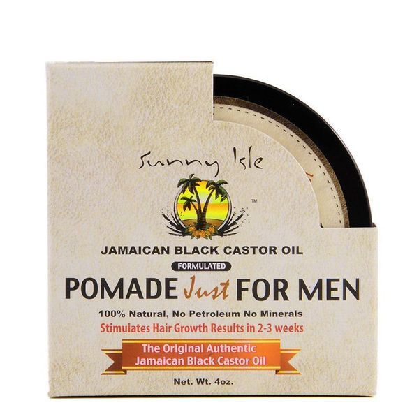 Pomadă de ulei de ricin negru jamaican Sunny Isle pentru bărbați - 113 g | Păr | Superdrug