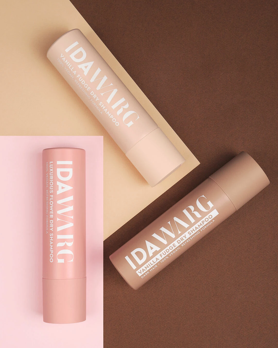 Suhi šampon Vanilla Fudge za temne lase 150 ml - IDA WARG