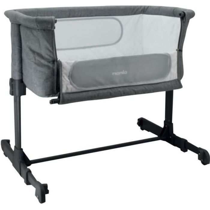 Lettino da viaggio 2 in 1 NANIA DODI per co-sleeping - Materasso ultra confortevole di 4 cm di spessore - L 80 x P 42 cm