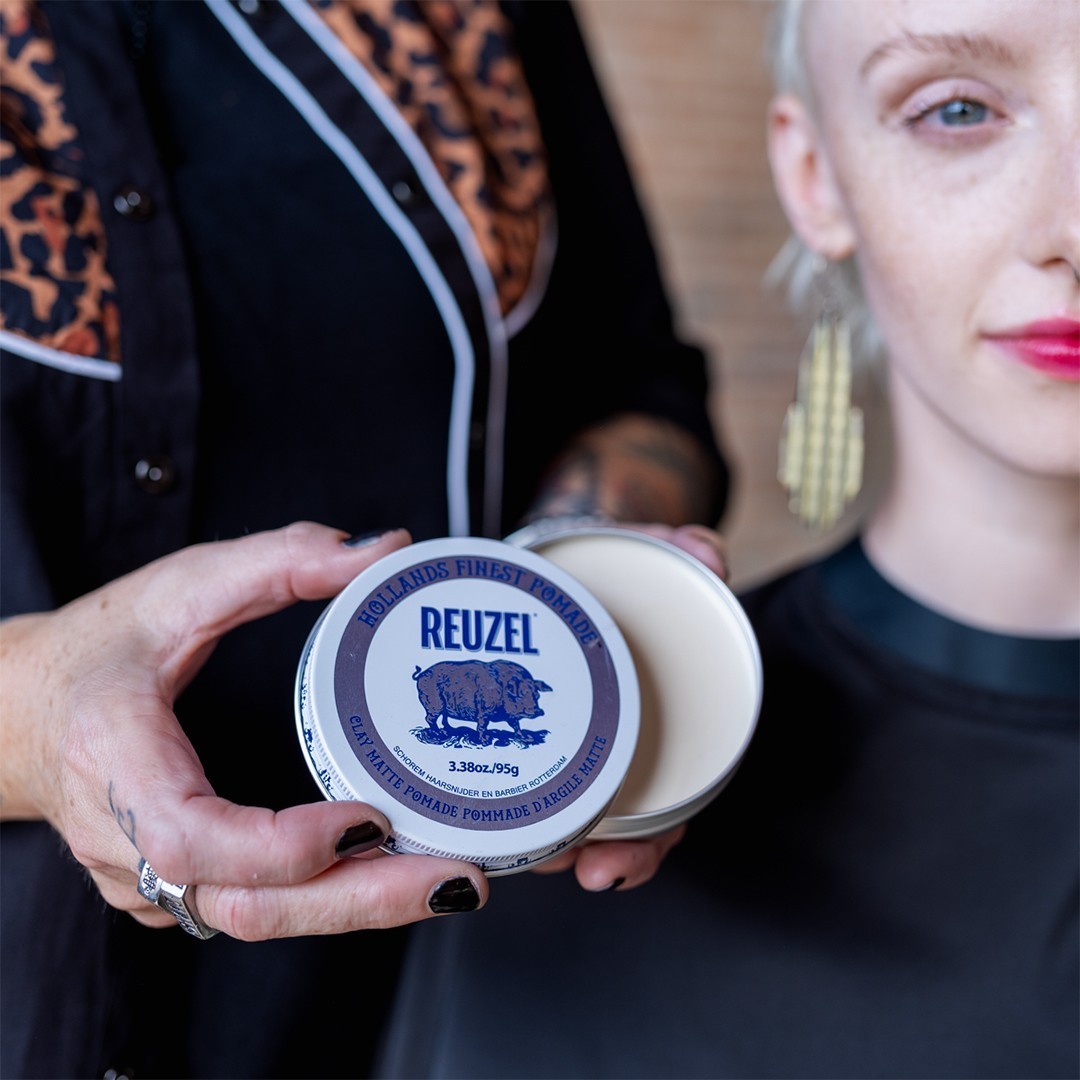 Reuzel plaukų vaško molio matinė pomada - 35 g
