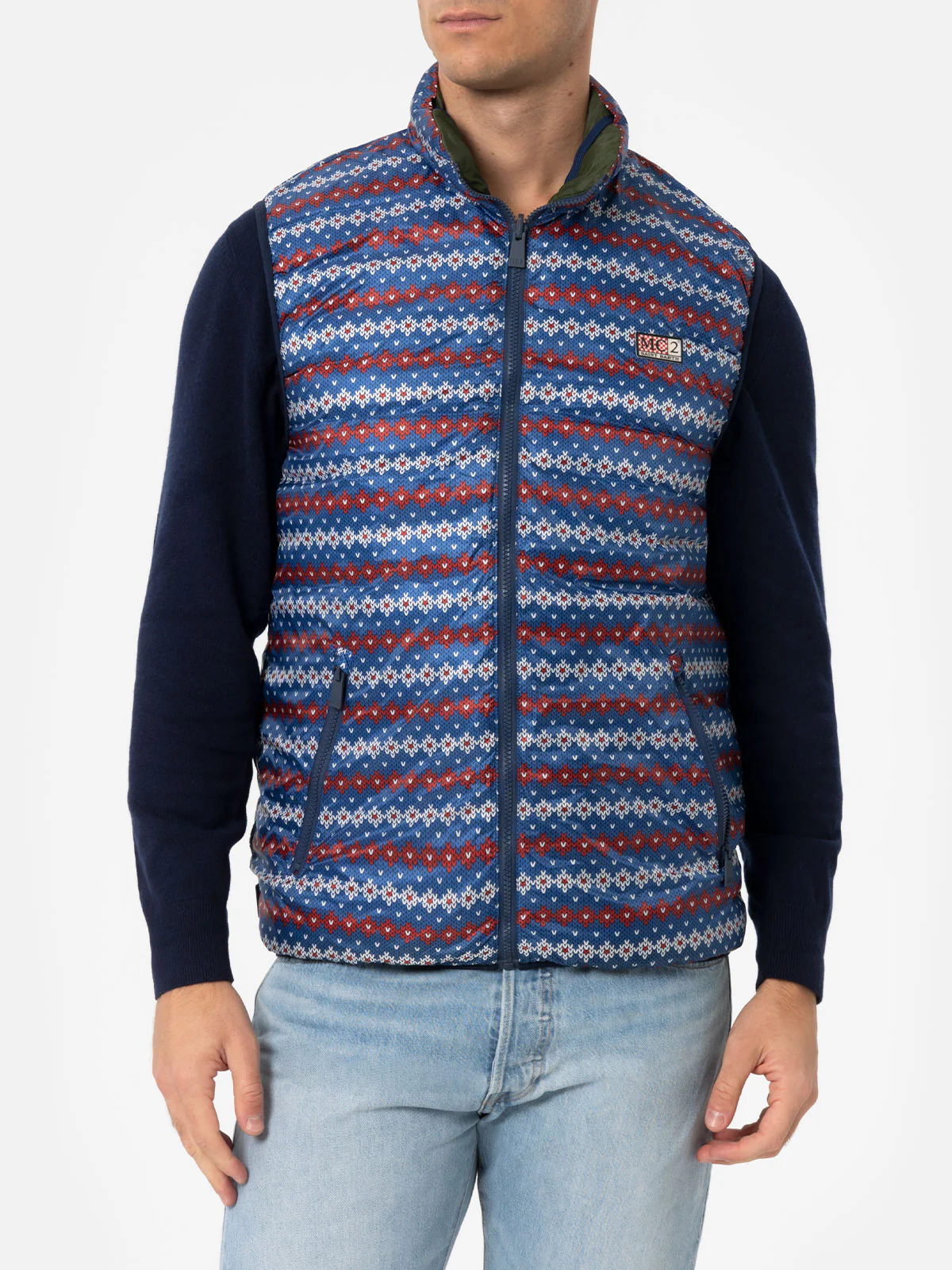 Gilet matelassé vert militaire Aspen pour homme