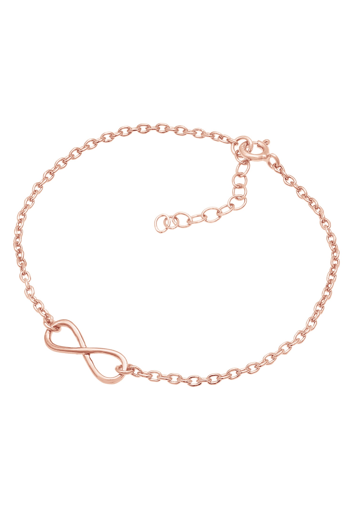 Elli Symbole de l'infini féminin, base délicate en 925/1000 argent massif