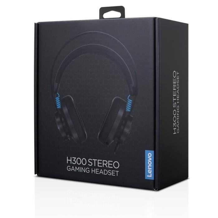 LENOVO Legion H300 Stereo-Gaming-Headset – Headset mit Mikrofon und Audio-Splitter