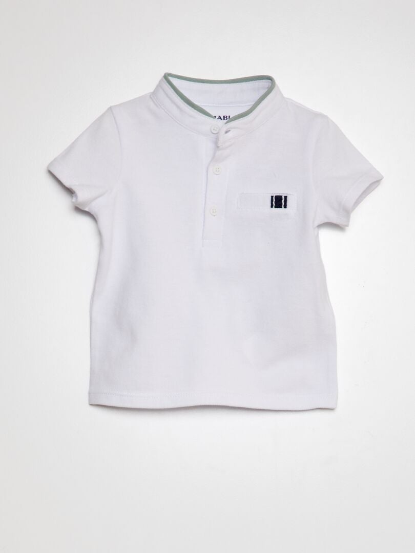 2-delige set - Polo-shirt + twill shorts - GROEN