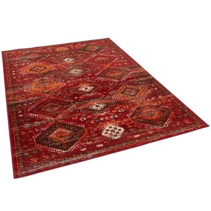 Tapis - PERGAMON - Pop-Vintage - Design contemporain - Polypropylène - 80x150 cm