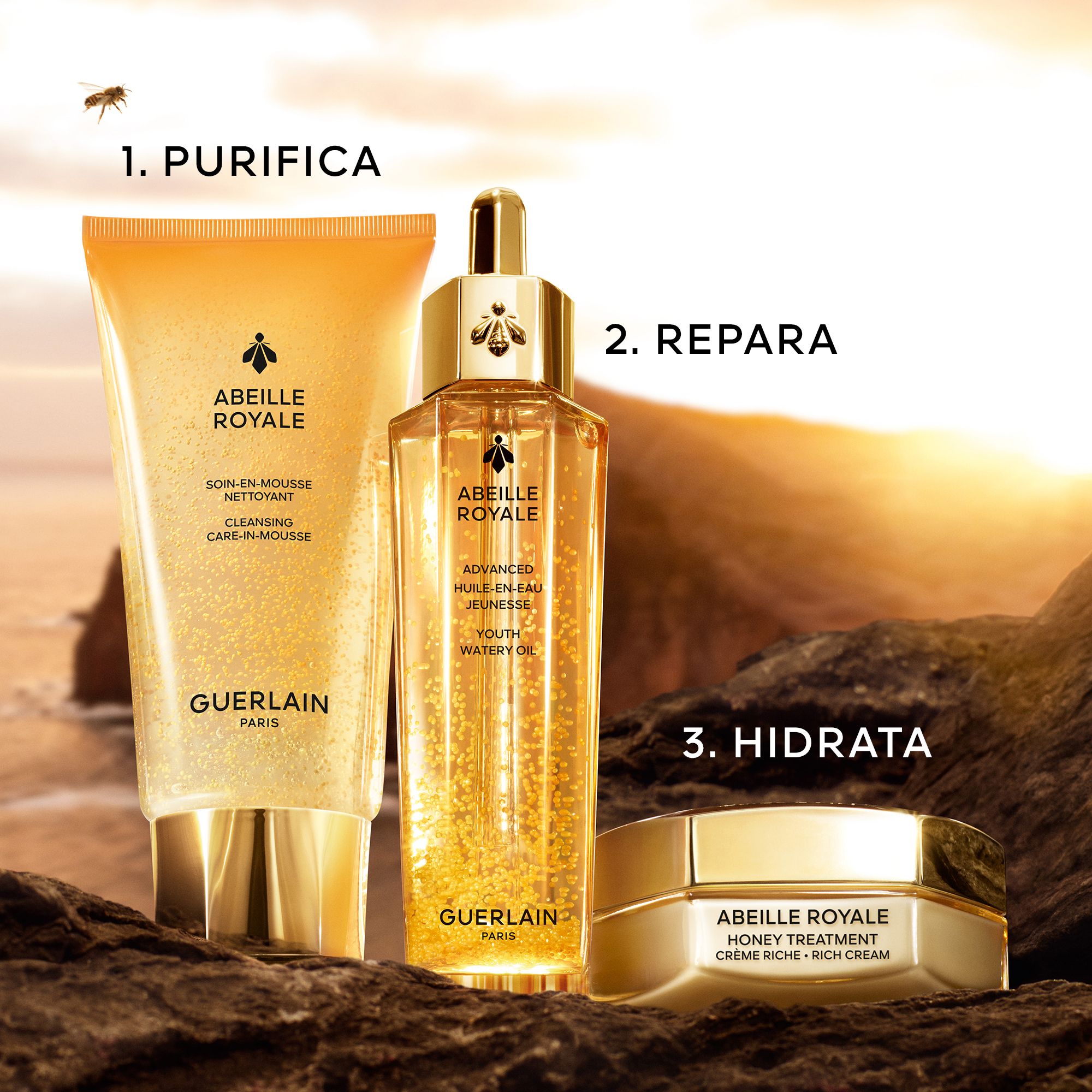 „Abeille Royale“ medaus kremas nuo senėjimo Prabangus raukšles ir senėjimą stabdantis kremas