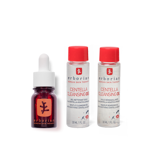 Trio de soins quotidiens, édition voyage