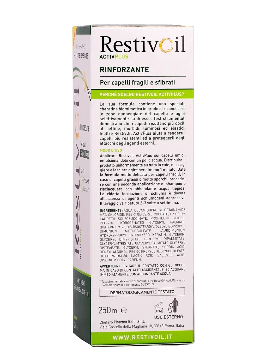 RESTIVOIL Shampoing Restivoil Activ Plus 250 ml