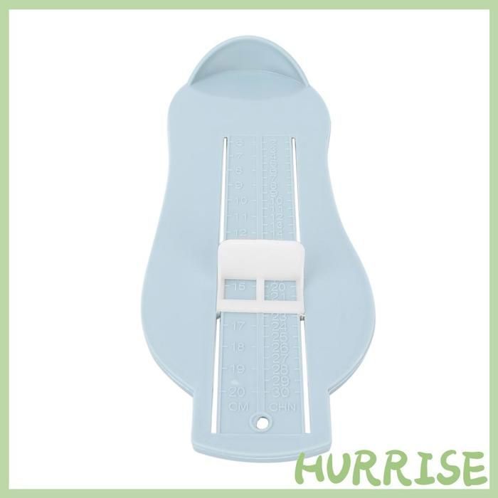 Dispositif de mesure des pieds Dispositif de mesure du pied enfants Piets de chaussures de bébé parfum bain Bleu nature