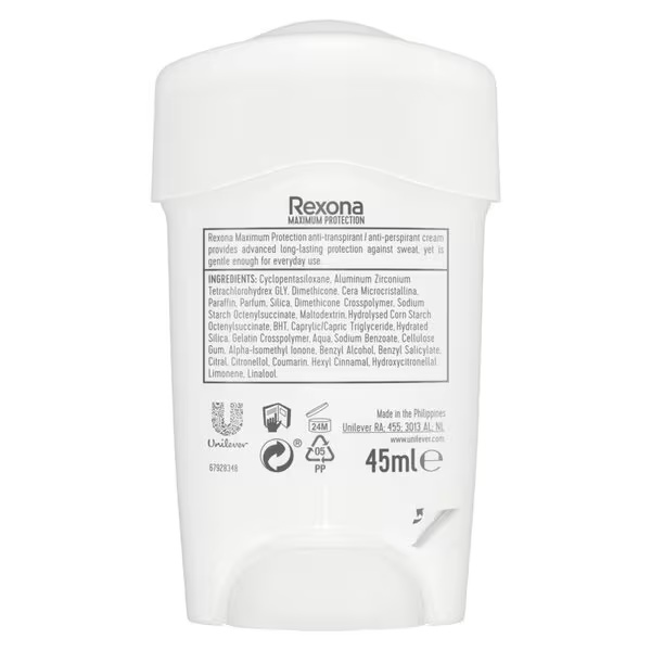 Rexona Women Maximum Protection Sport Strength antiperspirantna krema v stiku 45 ml