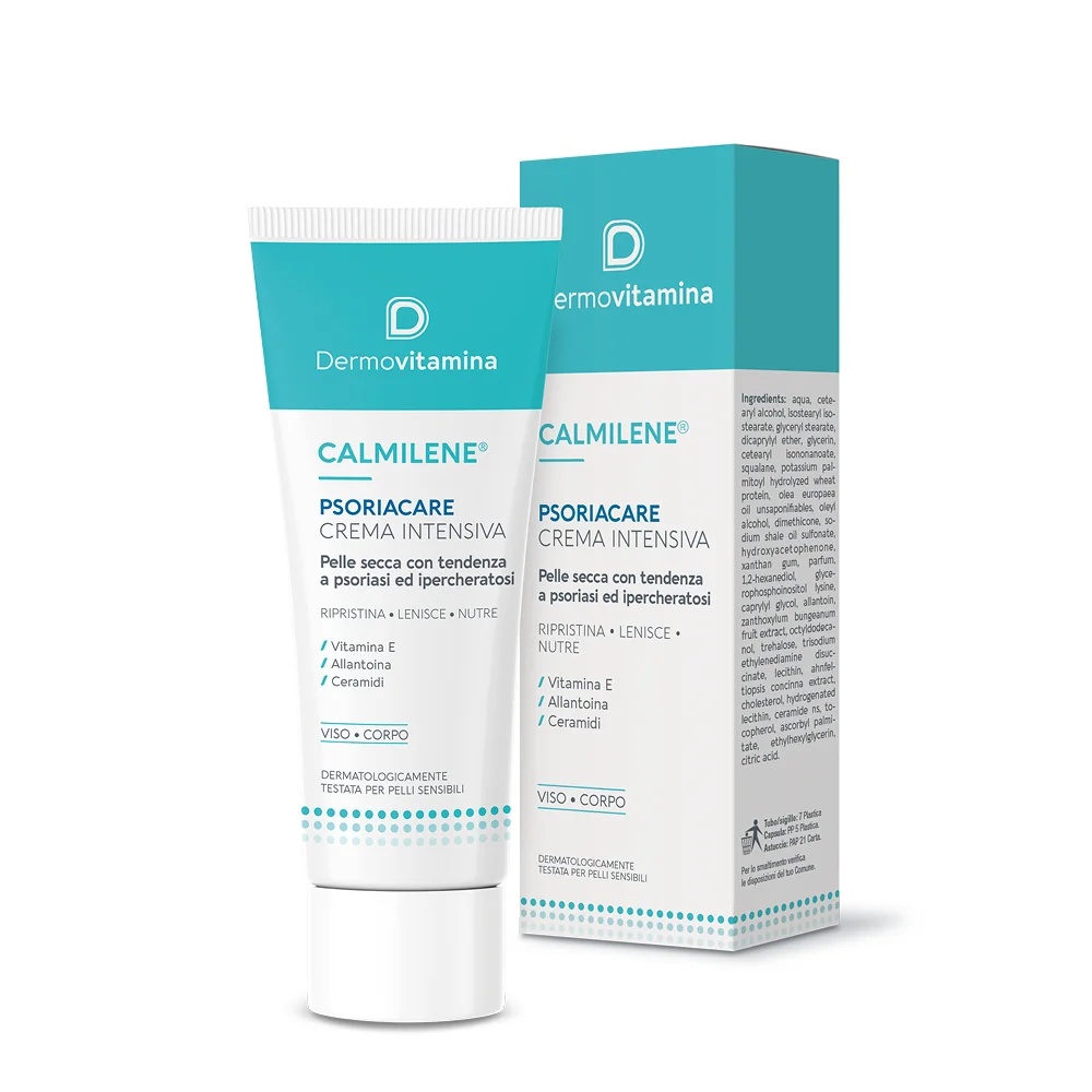 DERMOVITAMINA Dermovitamin Calmilene Psoriacare Intensiivne toime