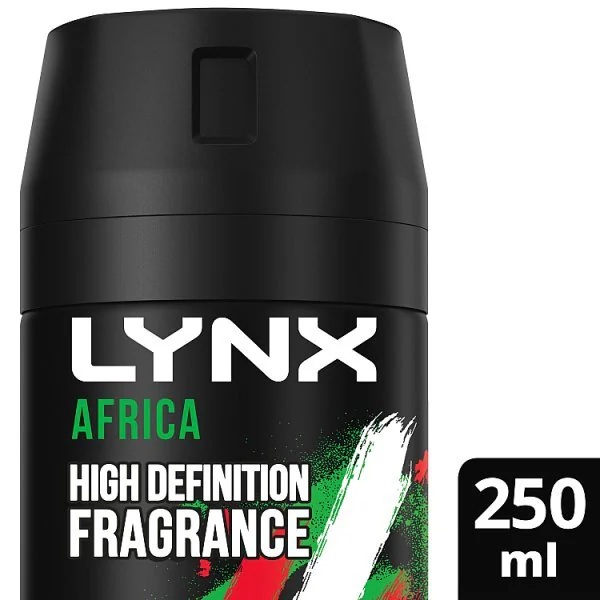 Lynx deodorant ve spreji Africa 250ml