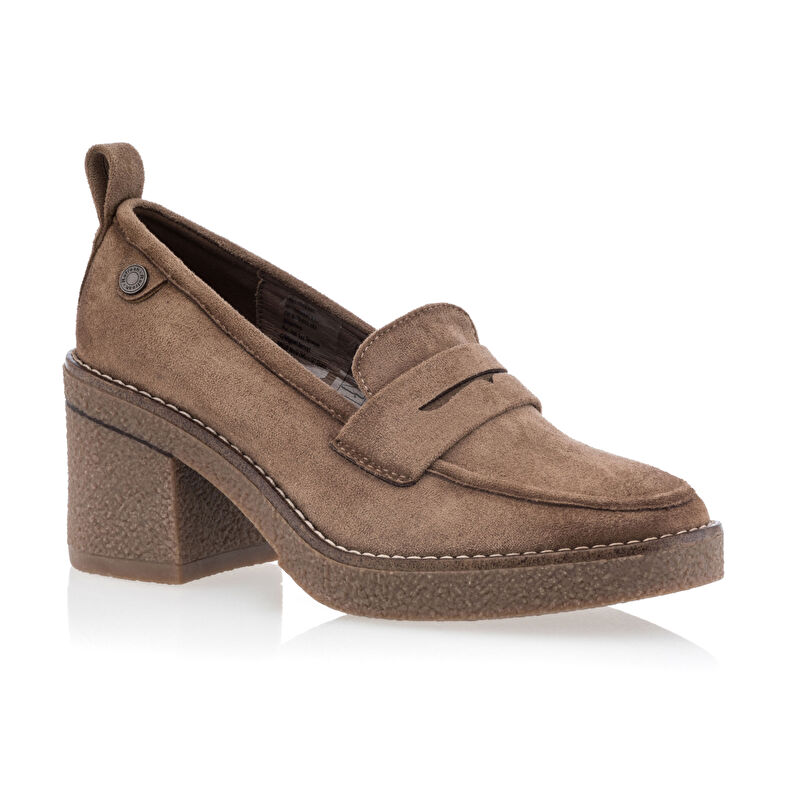 Naisten ruskeat loaferit/veneilykengät