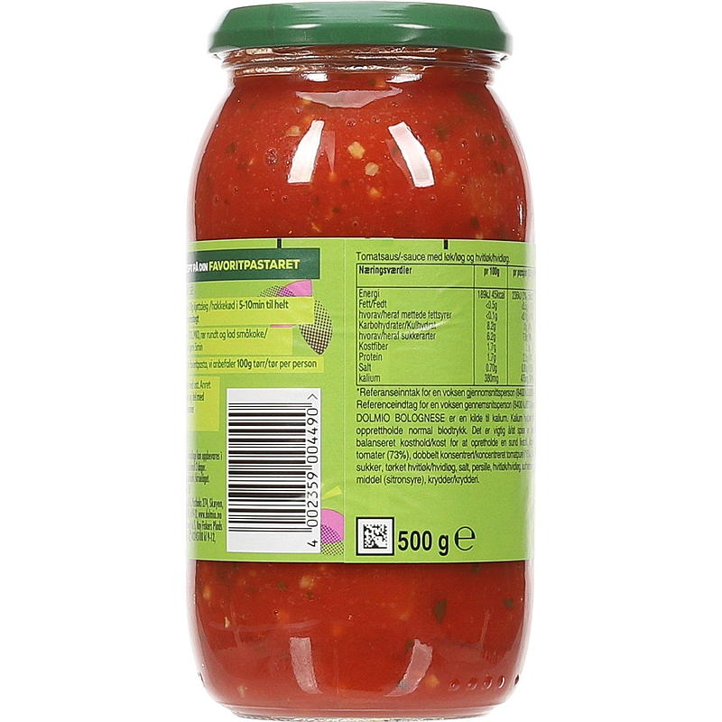 Dolmio Dolmio 500 g Vitlök