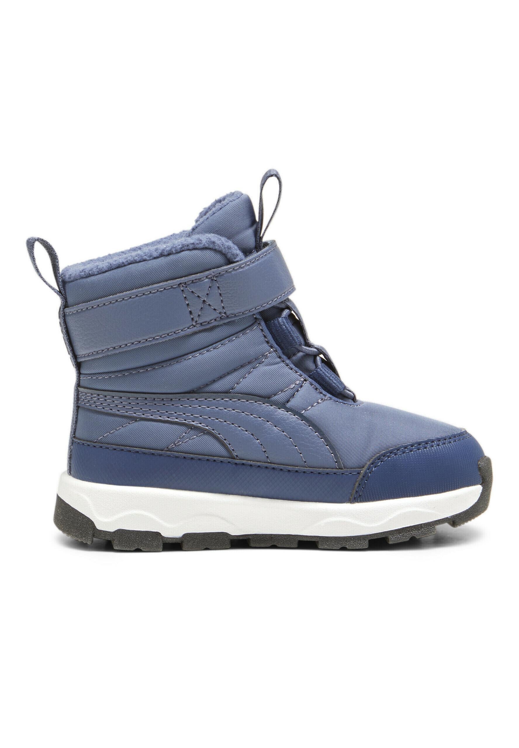 Puma EVOLVE - Winterlaarzen - inktblauw Perzisch blauw wit