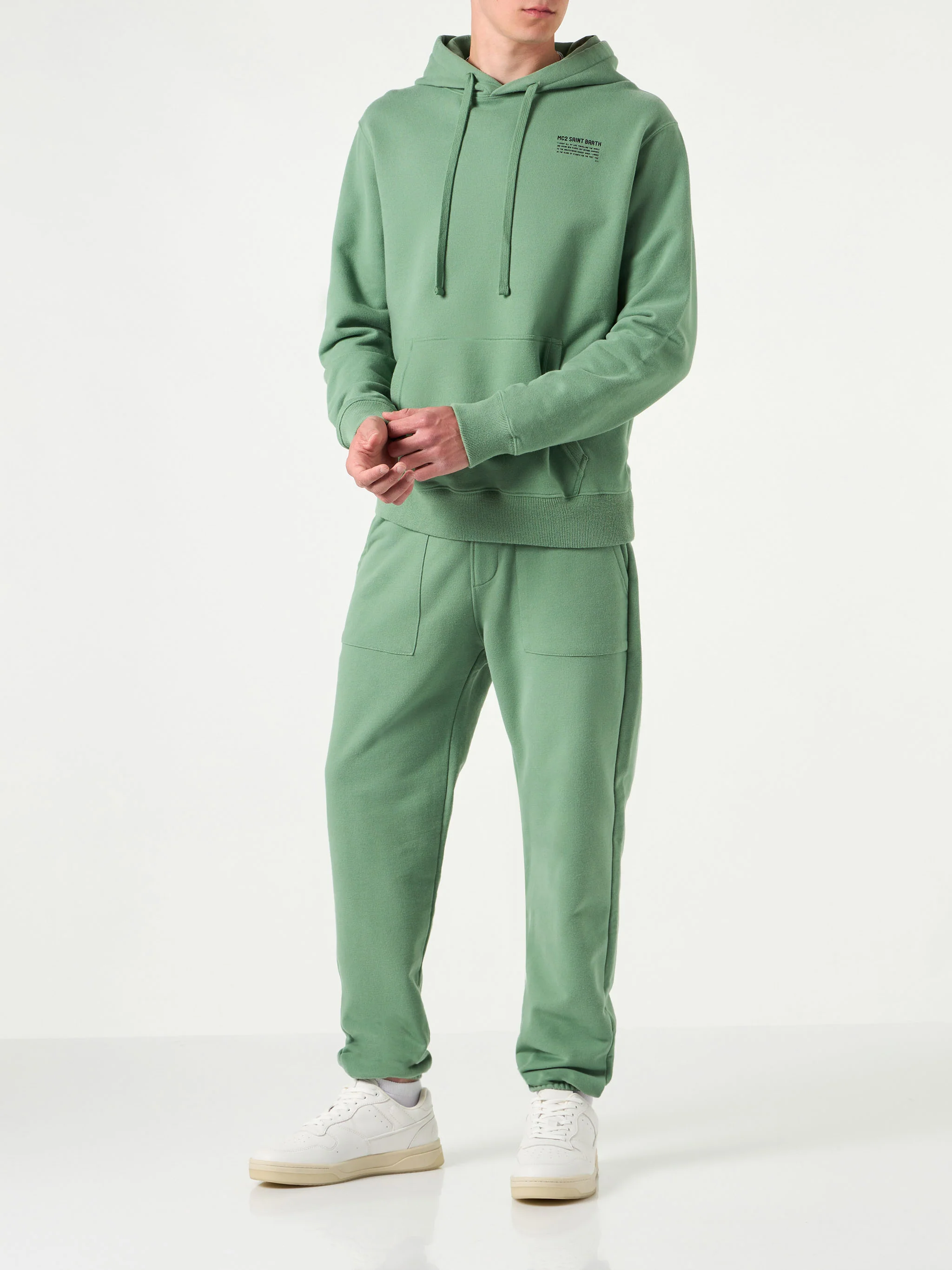 Legergroene hoodie | PANTONE® SPECIALE EDITIE