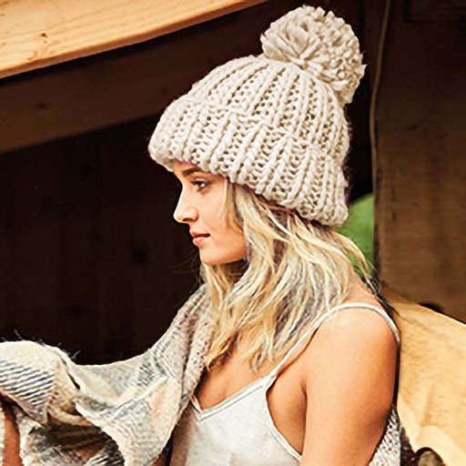  Beechfield Oversized Strickmütze