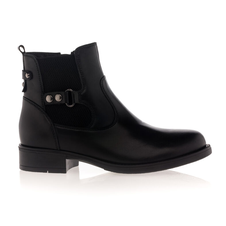 Botas pretas infantis/Botas de cano curto