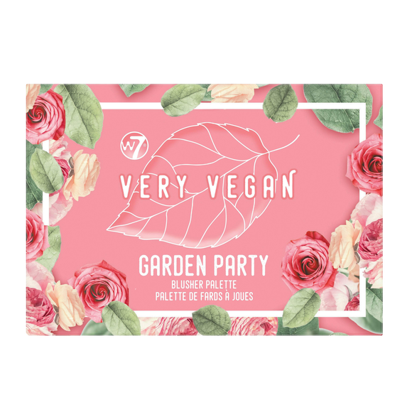 W7 Very Vegan Garden Party Blush Palette